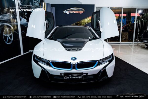 BMWi8 year 2015 Supercar ปีกนกสุดหรู สีขาว - Image 10