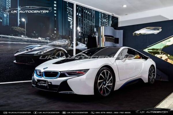 BMWi8 year 2015 Supercar ปีกนกสุดหรู สีขาว - Image 15