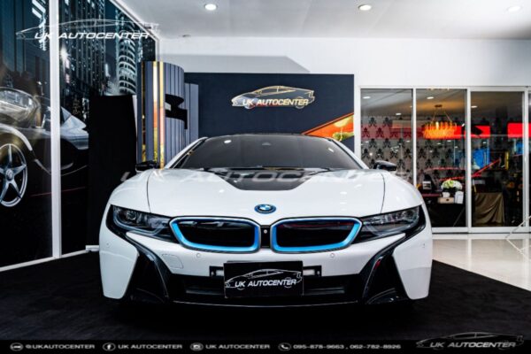 BMWi8 year 2015 Supercar ปีกนกสุดหรู สีขาว - Image 2