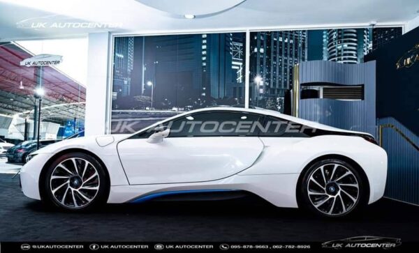 BMWi8 year 2015 Supercar ปีกนกสุดหรู สีขาว - Image 3